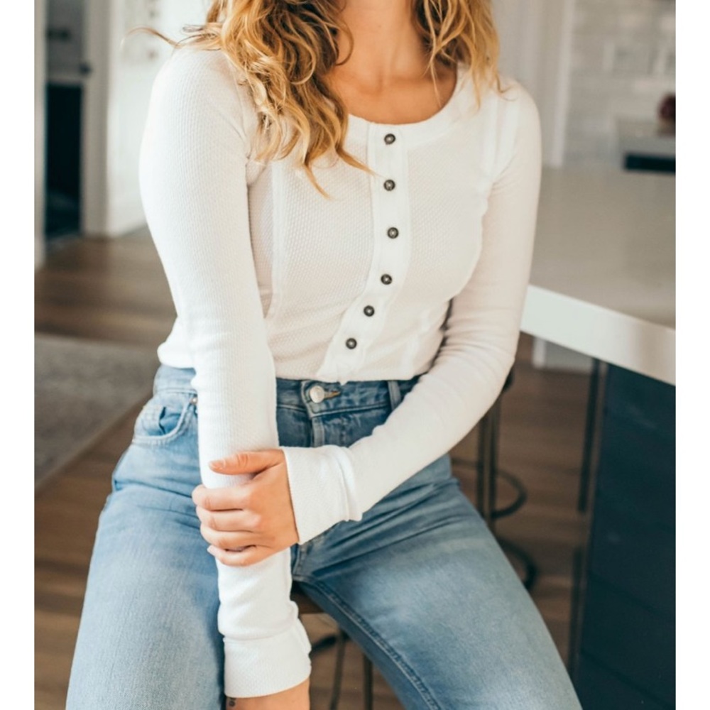 Free People Intimate Frankie Henley Thong Bodysuit - Picture 3 of 8